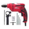iBELL 13mm 650W Red and Black Impact Drill with 2 Mode Selector ID13-75