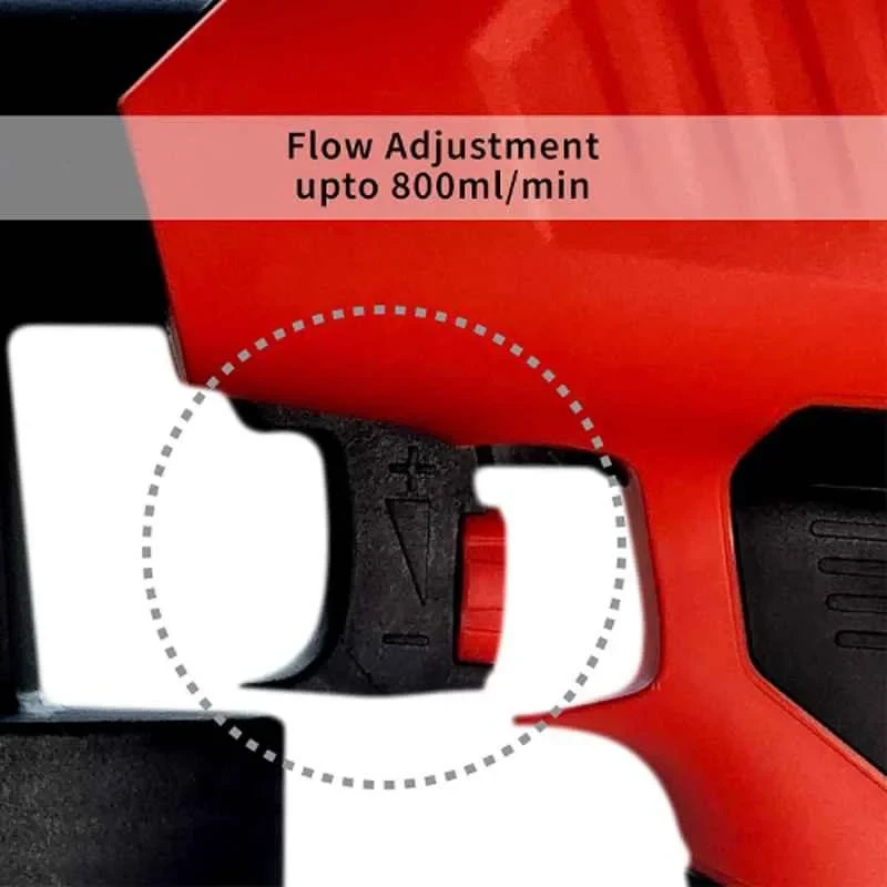 iBELL 800ml 400W HVLP Hand Held Paint Spray Gun SG60-26 image-4