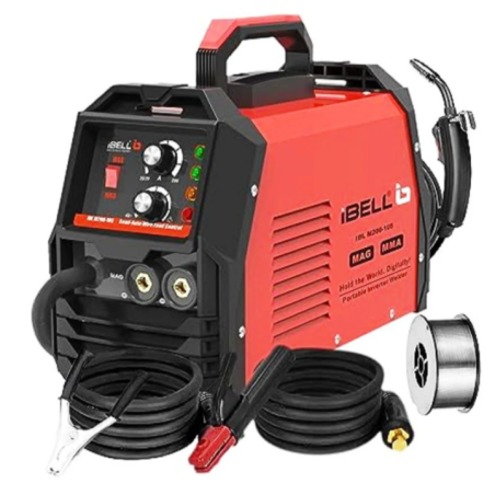 iBELL IGBT Inverter 2 in 1 Flux Core Solid Wire MAG Welding Machine M200-105 image-1