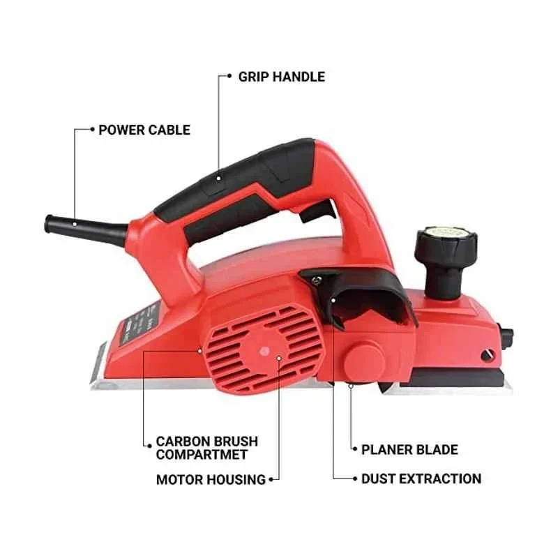 iBELL 580W Corded Planer 2 mm EP82-58 image-4