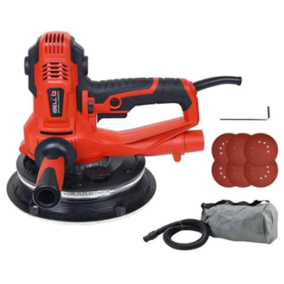 iBELL 180mm 800W Red Dry Wall Sander IBL DS80-90 image-1
