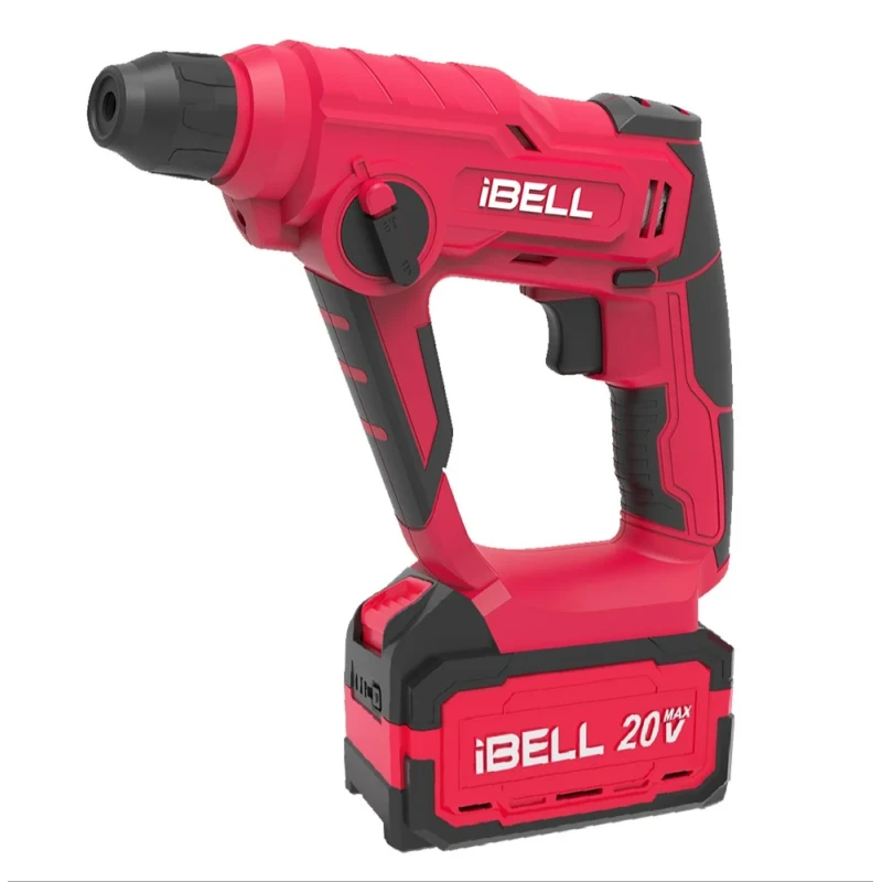 iBELL 20V Cordless Rotary Hammer Drill with 4Ah Battery and Charger CH20-10 image-3