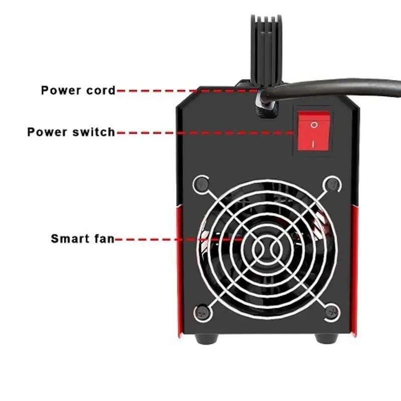 iBELL IGBT 220V Inverter Arc Welding Machine with Hot Start IBL M200-77 image-4