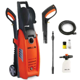 iBELL 140bar 7lpm 1800W Induction Motor Black and Orange High Pressure Washer with Accessories Wind79 image-1