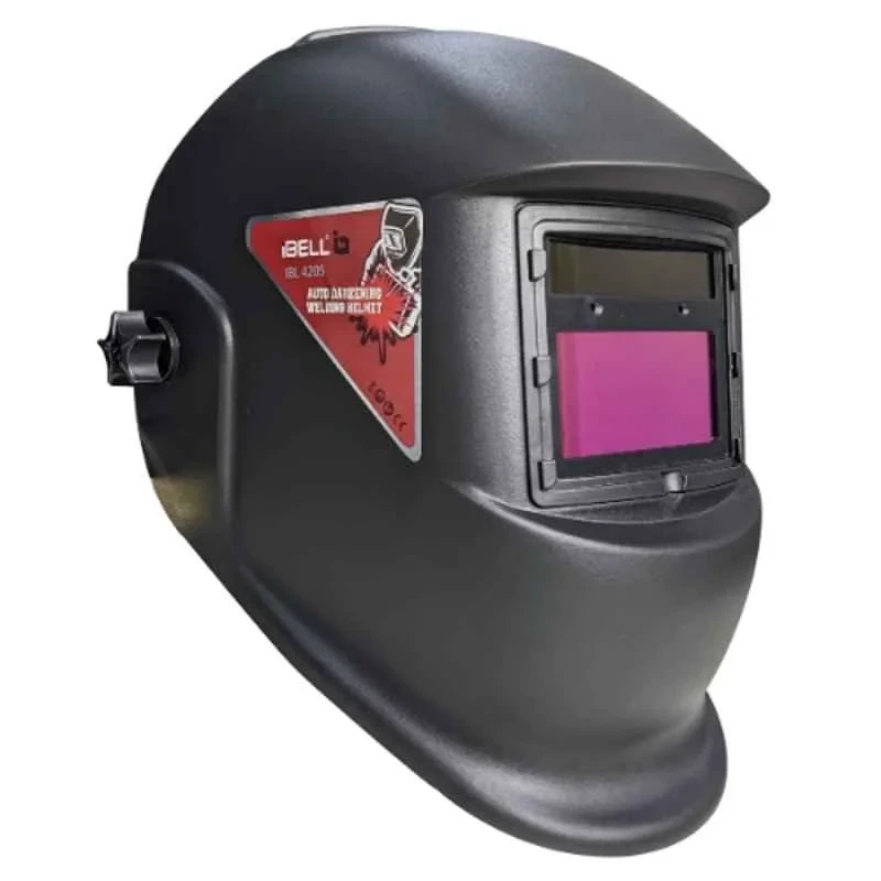 iBELL 93x43mm Solar and Battery Powered Auto Darkening Welding Helmet IBL 420S image-2