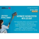 iBELL 750W Black and Orange Dry Wall Sander with LED Light DS750L image-4