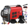 iBELL IGBT 220A 7.2kW Red and Black Anti Stick Inverter Welding Machine IBL T220-108