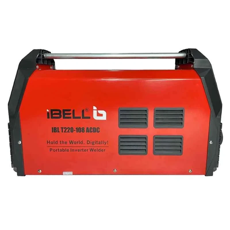 iBELL IGBT 220A 7.2kW Red and Black Anti Stick Inverter Welding Machine IBL T220-108 image-3