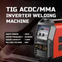 iBELL IGBT 220A 7.2kW Red and Black Anti Stick Inverter Welding Machine IBL T220-108 image-4