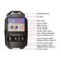 iBELL IGBT 220A 7.2kW Red and Black Anti Stick Inverter Welding Machine IBL T220-108 image-5