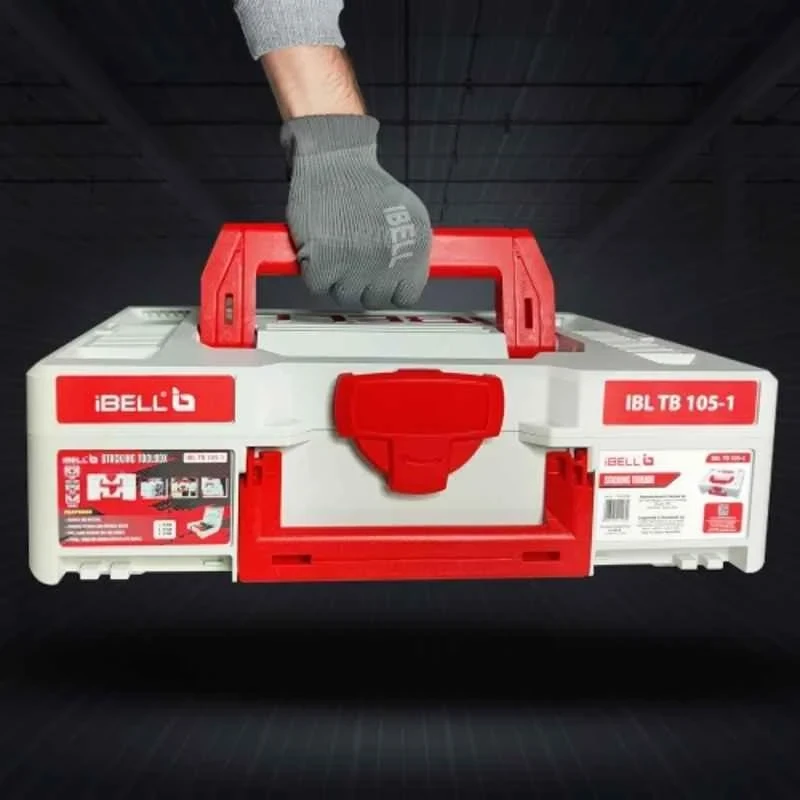 iBELL Polycarbonate and Plastic Stackable Tool Storage Box TB105-1 image-2