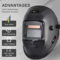 iBELL 100x50mm Solar and Battery Powered Auto Darkening Welding Helmet IBL 630S image-5