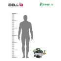 iBELL 220bar 8.2lpm 3350W Induction Motor Green High Pressure Washer with Accessories iGreen790 image-4