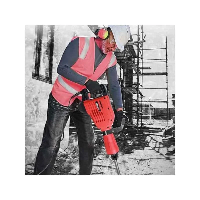 iBELL 30mm 1500W Red Electric Demolition Hammer IBL DH45-20 image-5