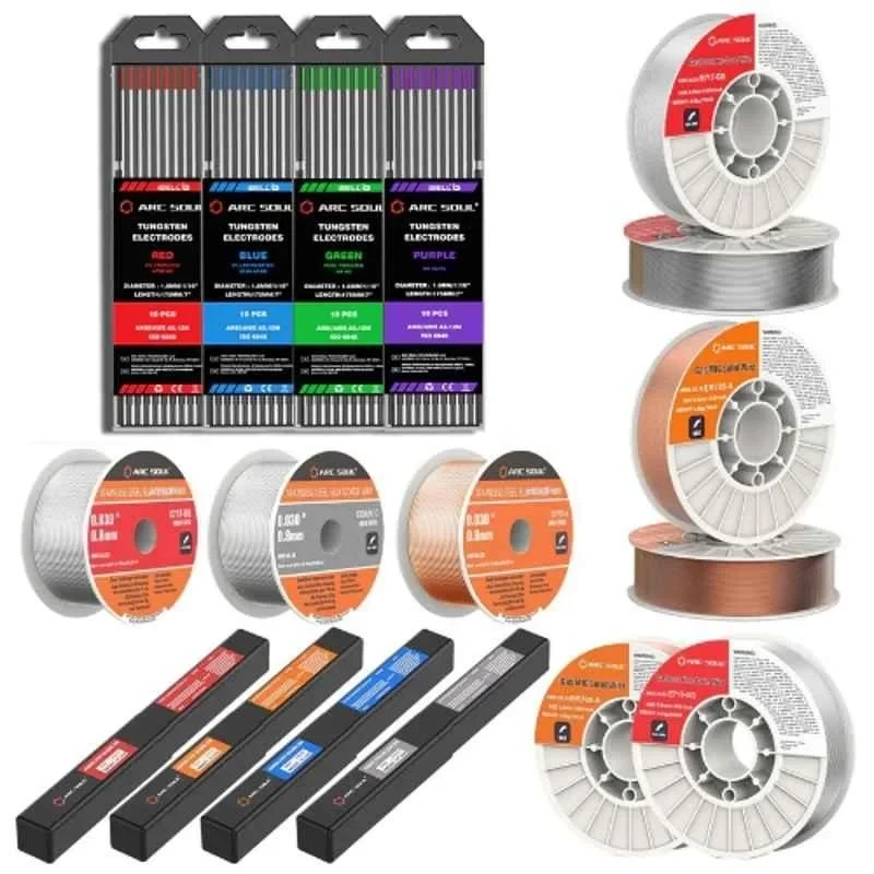 iBELL 2.4mm 175mm 300A Red Tungsten Electrode Pack of 10 Arc Soul image-6