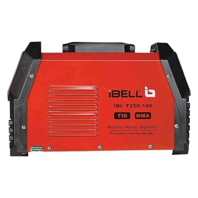 iBELL 250A Red Inverter IGBT TIG MMA Welding Machine with 10 Pcs Tungsten Rods All Accessories T250-106 image-5