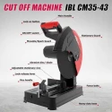 iBELL 2400W 355mm 4200rpm High Performance Cut-Off Saw & Chop Saw Machine with Safety Lock & Side Handle CM35-43 image-3