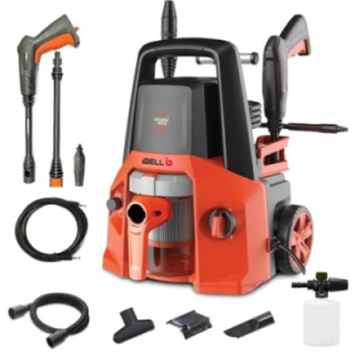 iBELL 1550W 17kPa Double Role 3 in 1 Electric Pressure Washer Cum Dry Car Vacuum Cleaner with Blower Function image-1
