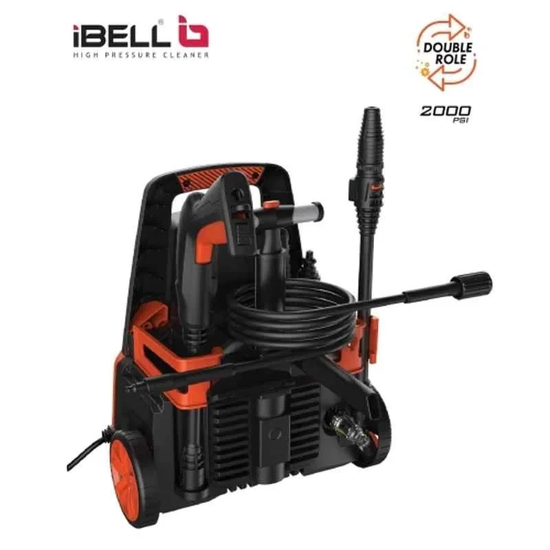 iBELL 1550W 17kPa Double Role 3 in 1 Electric Pressure Washer Cum Dry Car Vacuum Cleaner with Blower Function image-3