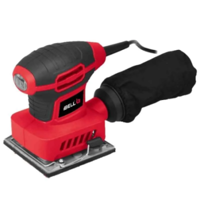 iBELL 14000rpm 240W Red Palm Sander with Sand Paper & Dust Collector Pad Size: 110x100 mm IBL PS24-14 image-1