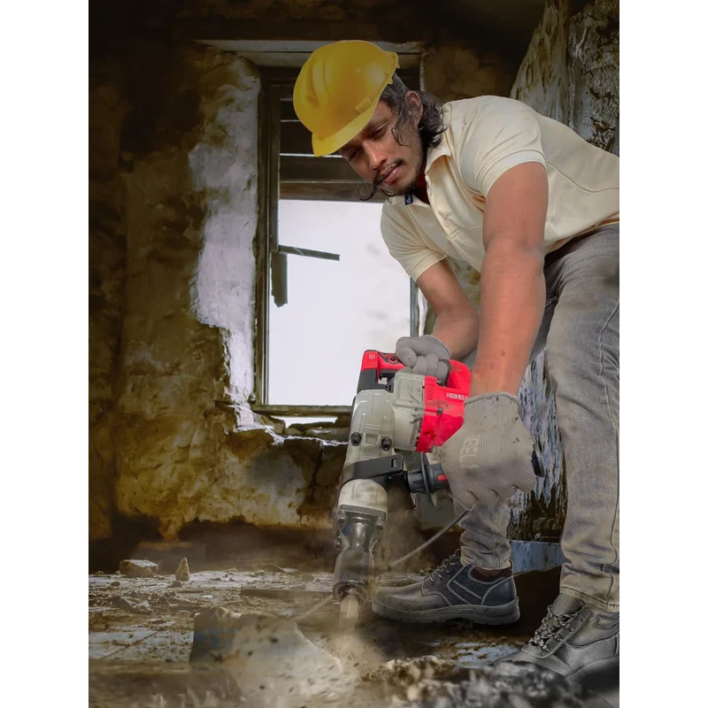 iBELL 6.5kg 1300W Demolition Hammer with Anti Vibration Control Handle DH20-30 image-5