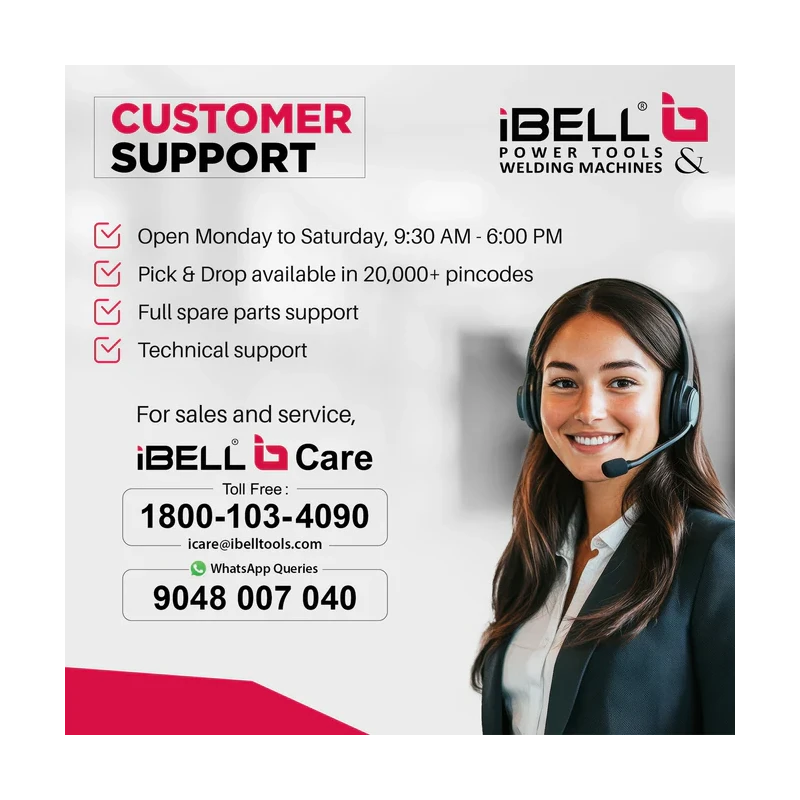 iBELL 6.5kg 1300W Demolition Hammer with Anti Vibration Control Handle DH20-30 image-6