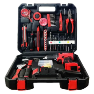 iBELL 0-1450rpm 38Nm 20V Professional Cordless Impact Drill Tool Box CT20-38 image-1