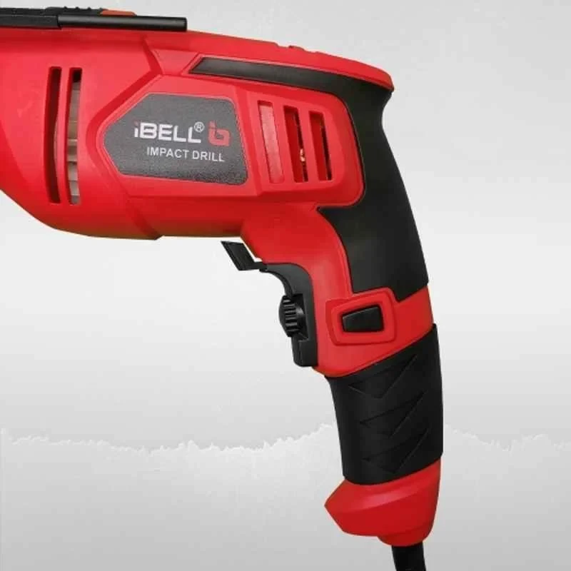 iBELL 750W 2300rpm Red Impact Drill with 2 Selector Mode ID13-23 image-4
