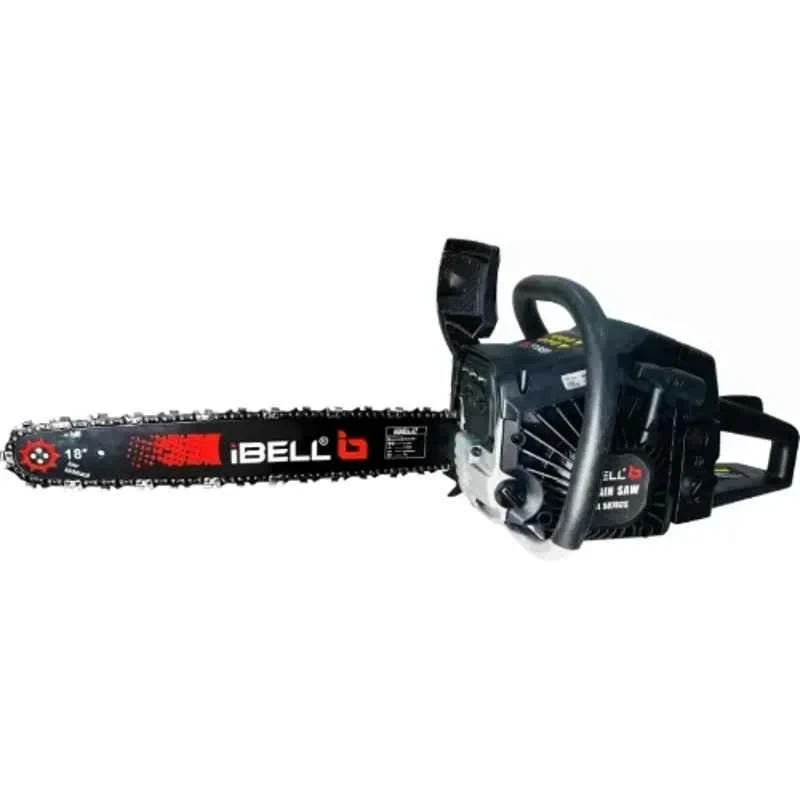 iBELL 18 inch 2.7kW 58CC Black Gasoline Operated Chain Saw 5876CS image-3