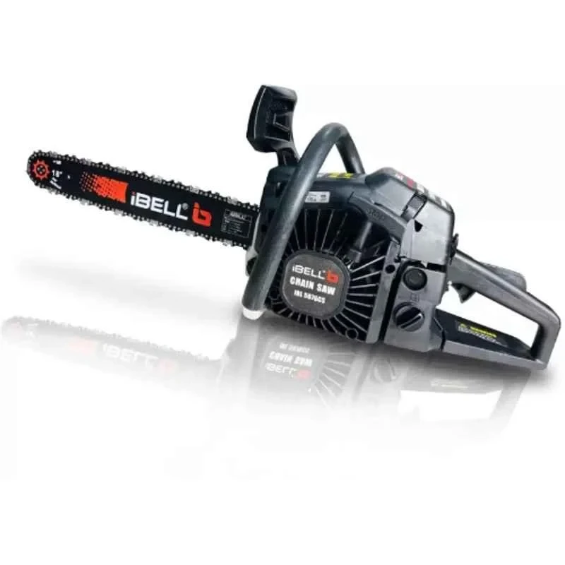 iBELL 18 inch 2.7kW 58CC Black Gasoline Operated Chain Saw 5876CS image-4