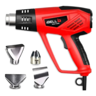 iBELL 2000W Dual Air Flow Heat Gun with 4 Nozzles HG20-98 image-1