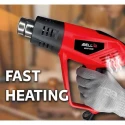 iBELL 2000W Dual Air Flow Heat Gun with 4 Nozzles HG20-98 image-2