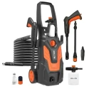 iBELL 1650W 120bar Black & Orange Universal Motor Pressure Washer WIND40 image-1