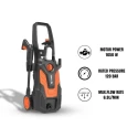 iBELL 1650W 120bar Black & Orange Universal Motor Pressure Washer WIND40 image-6