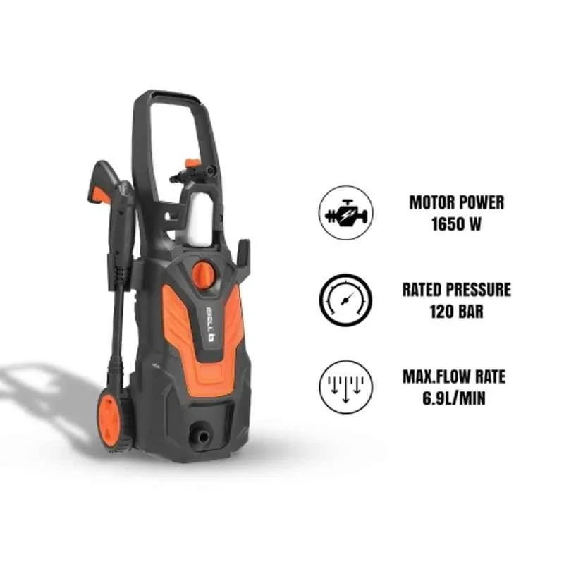 iBELL 1650W 120bar Black & Orange Universal Motor Pressure Washer WIND40 image-6