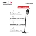 iBELL 300W 11000Pa 4 in 1 Lightweight Handheld Stick Vacuum Cleaner Cyclone Pro 300 image-3