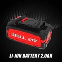 iBELL One Power 20V Red Cordless Brush Cutter with 4Ah Battery & Charger CB30-78 image-3