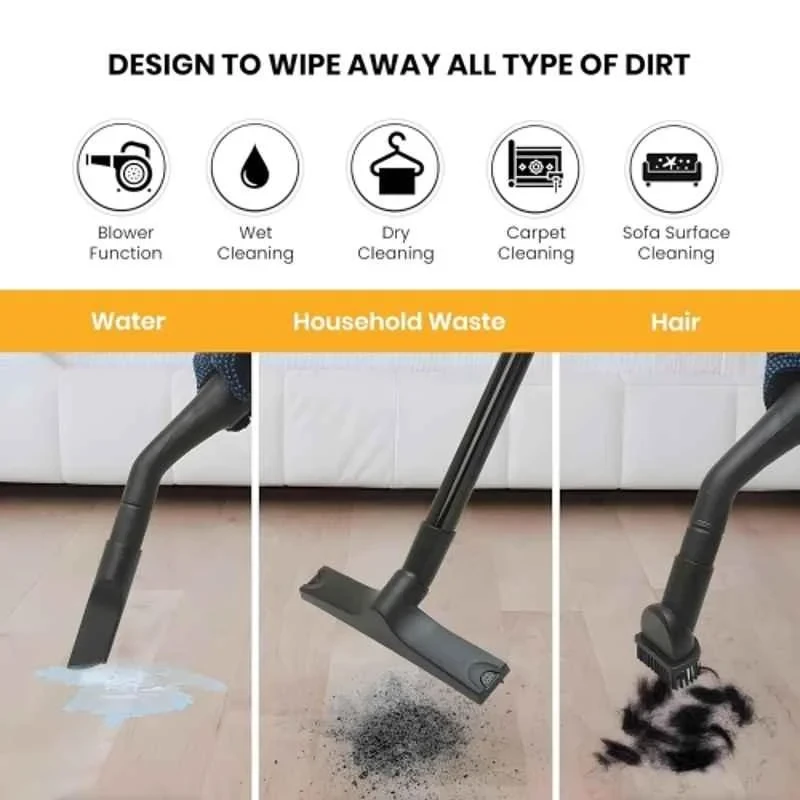 iBELL 1200W 15L Wet/Dry Vacuum Cleaner