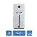 iBELL HU310QL 3W 1L White Portable Humidifier & Essential Oil Aroma Diffuser with Cool Mist image-2