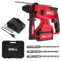 iBELL 1400rpm 2.2J Brushless Rotary Hammer Drill with 4Ah Battery & Charger BH22-47 image-1