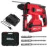 iBELL 1400rpm 2.2J Brushless Rotary Hammer Drill with 4Ah Battery & Charger BH22-47