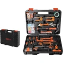 iBELL 145 Pcs Socket Alloy Steel Hand Tool Kit with Plastic Toolbox Storage Case TB145-9 image-5