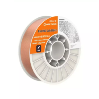 iBELL 5kg 0.8mm Spool Carbon Steel Mig Solid Welding Wire MIG-AWS ER70S-6 image-1