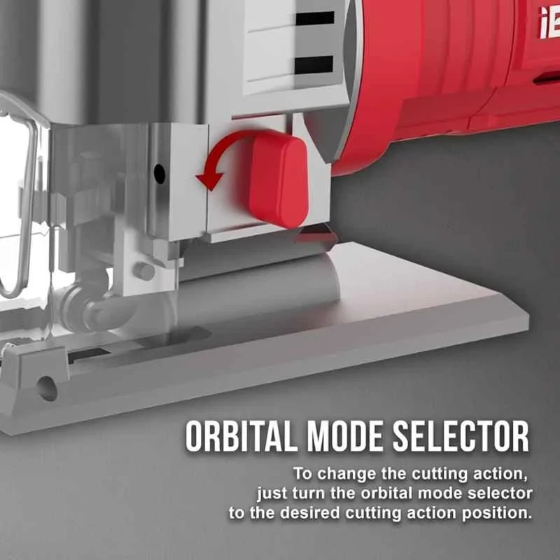 iBELL Cordless Brushless Jigsaw with 2 Ah Battery & Charger One Power Series BJ 29-65 image-4