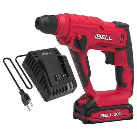 iBELL 20V Cordless Rotary Hammer Drill with 2Ah Battery & Charger CH20-10 image-1