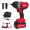 iBELL Brushless Cordless Impact Wrench with 4Ah Battery & Charger BW20-50