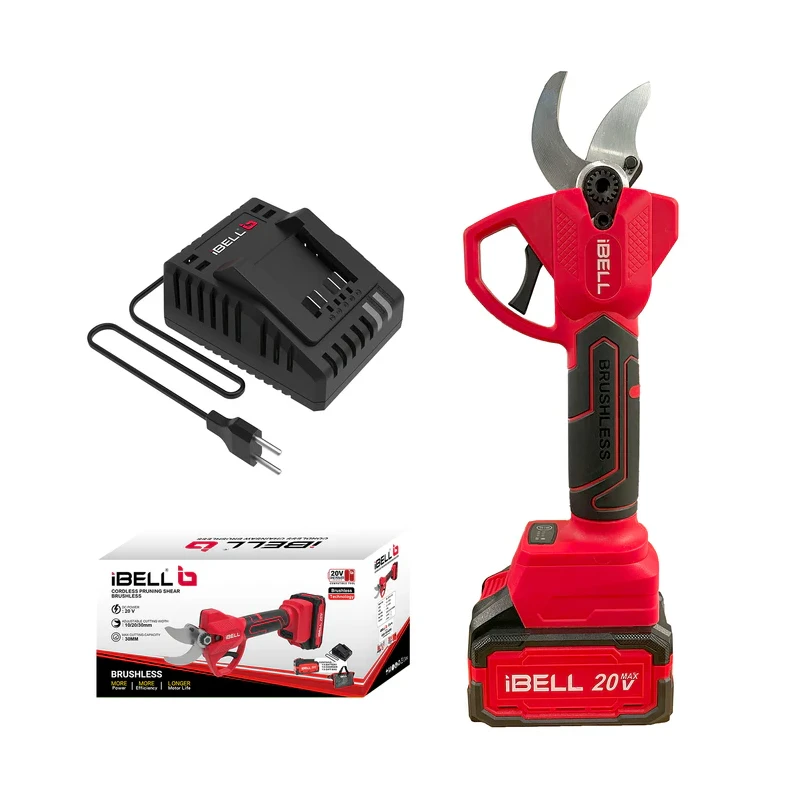 iBELL Cordless Pruning Shears with 2Ah Battery & Charger BP32-30 image-1