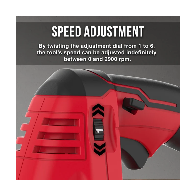 iBELL Cordless Brushless Jigsaw with 2Ah Battery & Charger One Power Series BJ29-65 image-5