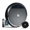 iBELL 1300Pa Black Robot Vacuum Cleaner RVCNW BLK image-1