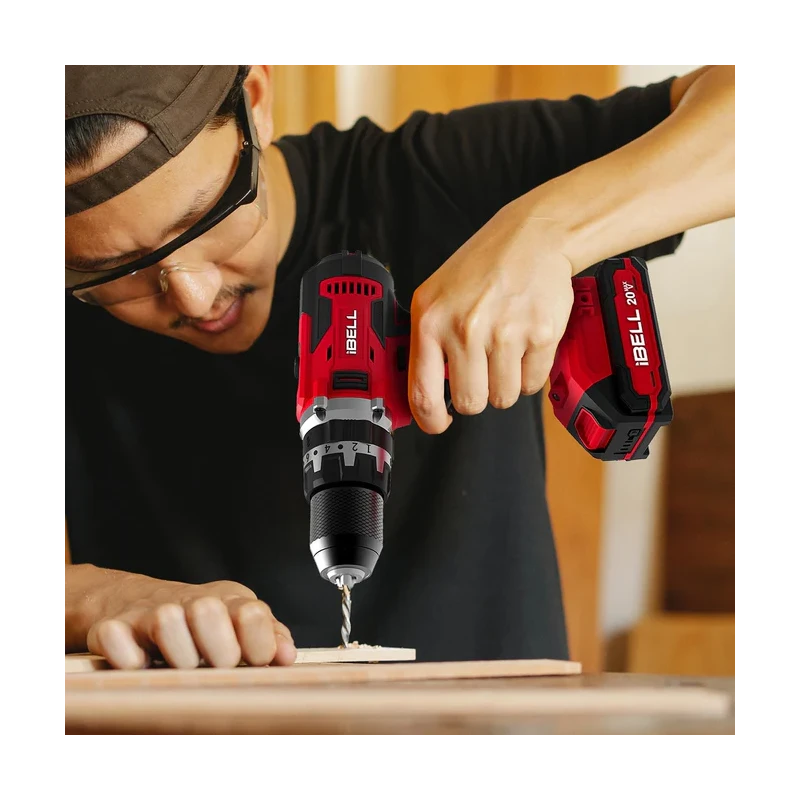 iBELL 20V 55Nm Cordless Impact Drill with 4Ah Battery & Charger CD20-55 image-3
